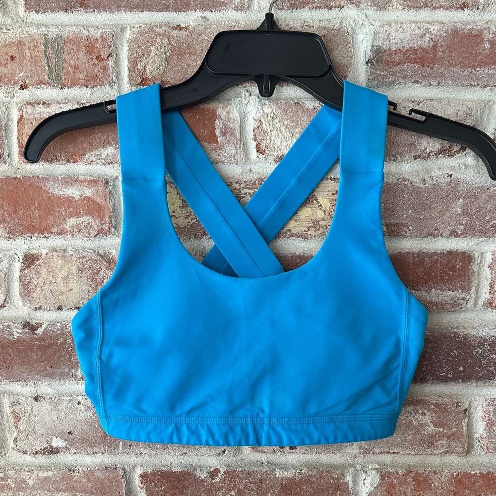 Lululemon Athletica Vibrant Blue Sports Bra